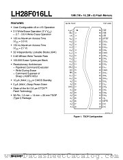 LH28F016LLT-12 datasheet pdf SHARP