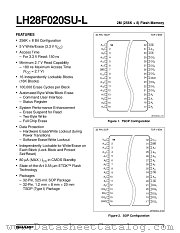 LH28F016SUN-L15 datasheet pdf SHARP