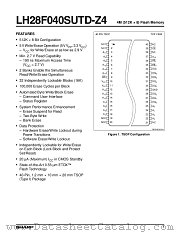 LH28F016SUTD-Z4 datasheet pdf SHARP