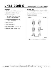 LH531000BN-S datasheet pdf SHARP