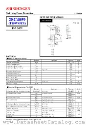 2SC4059 datasheet pdf Shindengen