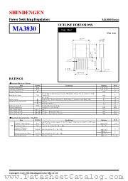 MA3830 datasheet pdf Shindengen
