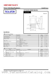 MA4530 datasheet pdf Shindengen