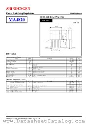 MA4820 datasheet pdf Shindengen