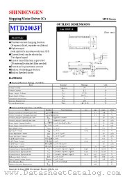MTD2003F datasheet pdf Shindengen