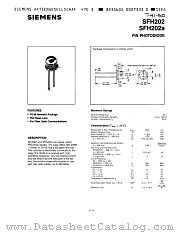 SFH202A datasheet pdf Siemens