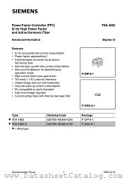 TDA4862G datasheet pdf Siemens