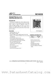 SC16232 datasheet pdf Silan Semiconductors
