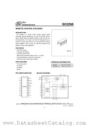 SC2268 datasheet pdf Silan Semiconductors