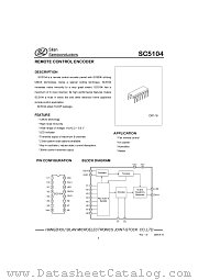SC5104 datasheet pdf Silan Semiconductors