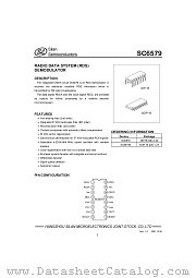 SC6579 datasheet pdf Silan Semiconductors