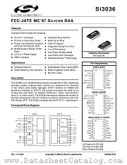 SI3024-KS datasheet pdf Silicon Laboratories