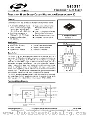 SI5311-BM datasheet pdf Silicon Laboratories