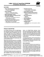 SST28VF040A-200-4I-PH datasheet pdf Silicon Storage Technology