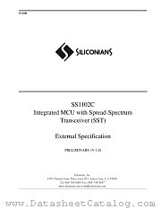 SS1102C datasheet pdf Siliconians