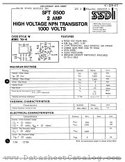 SFT6800 datasheet pdf Solid State Devices Inc