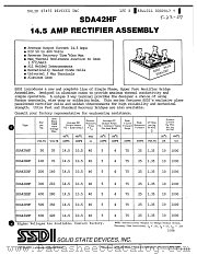 SDA130A datasheet pdf Solid State Devices Inc