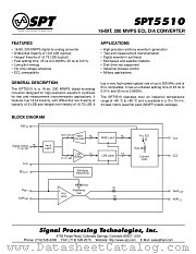 SPT5510SIM datasheet pdf SPT Signal Processing Technologies