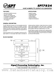 SPT7824ACN datasheet pdf SPT Signal Processing Technologies