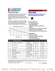SGA-6586 datasheet pdf Stanford Microdevices