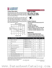 SHF-0186K datasheet pdf Stanford Microdevices
