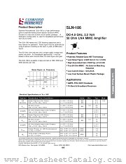 SLN-186 datasheet pdf Stanford Microdevices