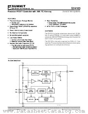 S24163S2.7T datasheet pdf SUMMIT Microelectronics