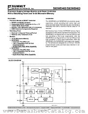 S93WD463PA datasheet pdf SUMMIT Microelectronics