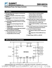SMH4803AS datasheet pdf SUMMIT Microelectronics