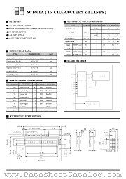 SC1601A datasheet pdf SUNLIKE