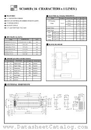 SC1601B datasheet pdf SUNLIKE