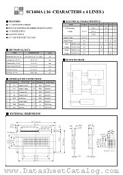 SC1604A datasheet pdf SUNLIKE
