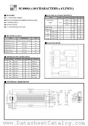 SC4004A datasheet pdf SUNLIKE
