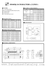 SD1602Q datasheet pdf SUNLIKE