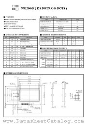SG12864F datasheet pdf SUNLIKE