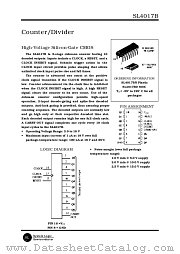 SL4017BD datasheet pdf System Logic Semiconductor