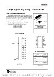 SL4020BN datasheet pdf System Logic Semiconductor