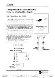 SL4034BN datasheet pdf System Logic Semiconductor