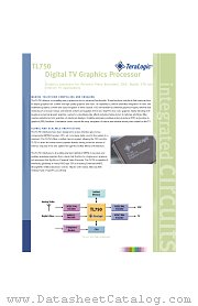 TL750 datasheet pdf TeraLogic