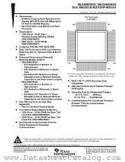 SMJ320MCM42DHFNM40 datasheet pdf Texas Instruments