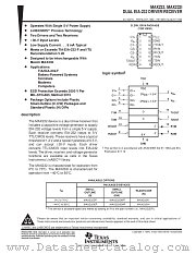 MAX232NS datasheet pdf Texas Instruments