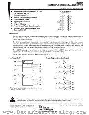 MC3487NS datasheet pdf Texas Instruments