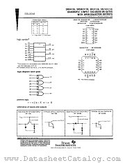 SN54136W datasheet pdf Texas Instruments