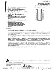 SN74LVCZ244ADGVR datasheet pdf Texas Instruments
