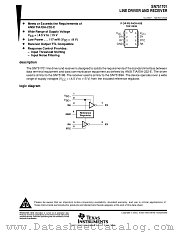 SN751701P datasheet pdf Texas Instruments