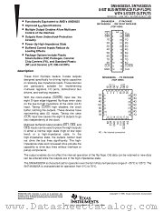 SNJ54AS825AW datasheet pdf Texas Instruments