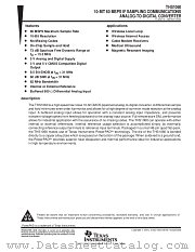 THS1060EVM datasheet pdf Texas Instruments