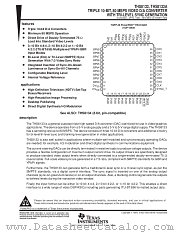 THS8133EVM datasheet pdf Texas Instruments