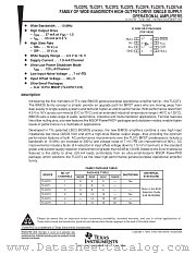 TLC073CP datasheet pdf Texas Instruments