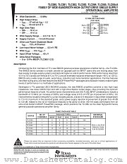 TLC083CP datasheet pdf Texas Instruments